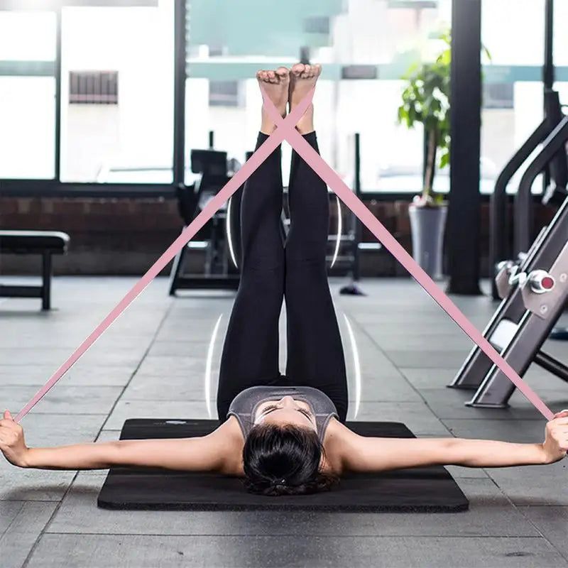Aura Fitness Pilates Ring and Ball Set Pilates Equipment Set Fitness Equipment with Resistance Band Portable Workout Tool for Home Gym Studio